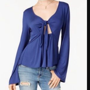 American Rag Flare Sleeve Top